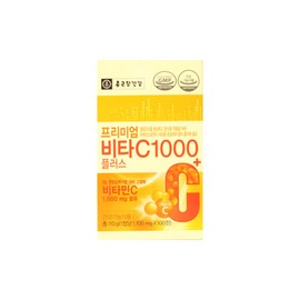 Chong Kun Dang Health Premium Vita C 1000 Plus Vitamin C 100 tablets 1 box / 종근당건강 프리미엄 비타C 1000 플러스 비타민C 100정 1박스