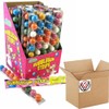 Crazyy Candy Factory Bubblegum Strips 30g - Bubblegum with fruit