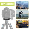 Nizirioo 70 mm Quick Release Plate, Camera Quick Release Plate,