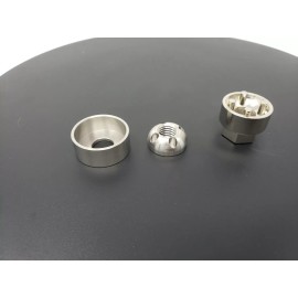 Zynk Marine M12X1.75 304 Stainless Steel Security Anti Theft Nut System 12MM M12 X 1.75