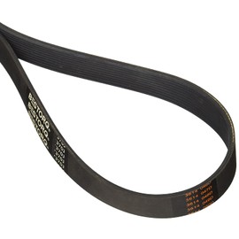 BESTORQ 280J6 Rubber V-Belt, PJ V-Ribbed, 6 Ribs, 28" Length x 0.558" Width x 0.17" Height
