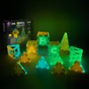 Tytan 60 Piece Glow in the Dark Magnetic Building Tiles