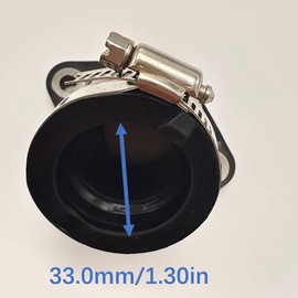 Juicinyi Carburetor Intake Manifold Boot Compatible with Arctic Cat ATV 250 300 2X4 4X4 MRP 3402-533 1998 1999 2000 2001 2002 2003 2004 2005 23230