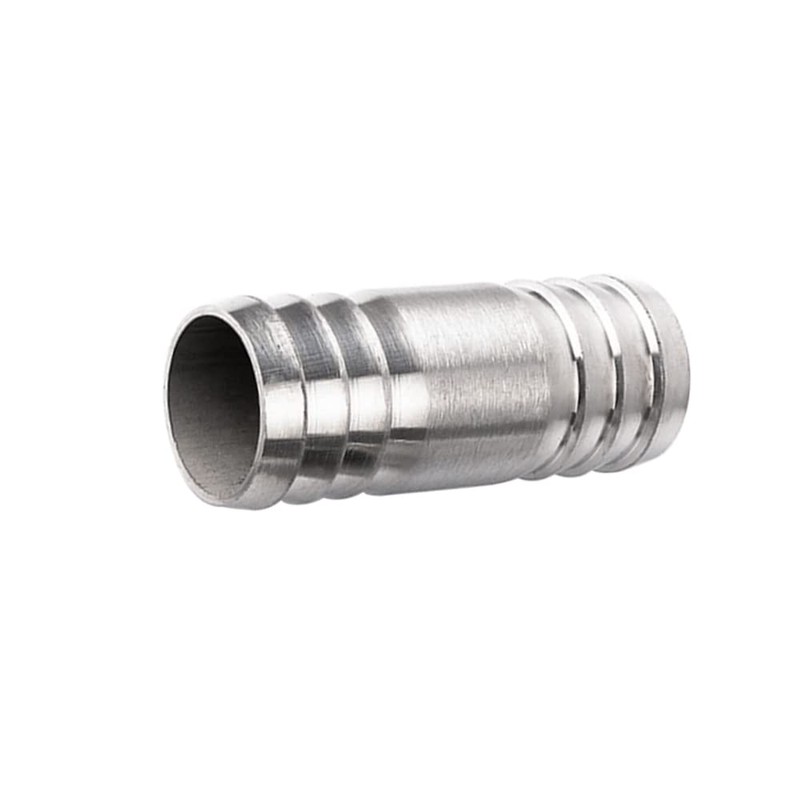 Pysrych Stainless Steel 304 Hose Barb Fitting Union 1" Barbed