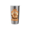 CAUTION SHEDDING IN SESSION Stainless Steel Insulated Tumbler