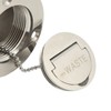 Boat Filler Right Angle Clamshell 316 Stainless Steel Hardware for