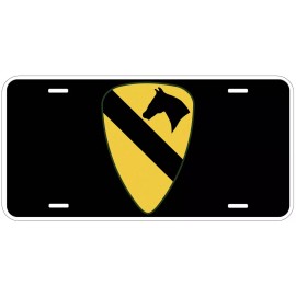 1st Cavalry Division Novelty Car License Plate