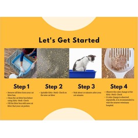 PETJOA Kitty-Medi-Check Cat Urine Health Test Kit, Easy Monitoring at Home,100% Eco-Friendly - Mix 3 Combo Pack (Alkalinuria, Proteinuria, Hematuria)-210g/7.4oz 100% Biodegradable.