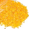 qiipii 8000PCS 3mm Topaz AB Resin Rhinestones for Crafts Topaz