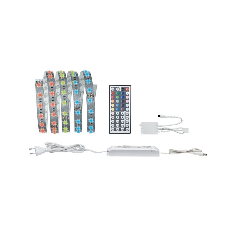 Paulmann 70587 Function MaxLED RGB Basicset 1.5m 20W 230/24V Silver,