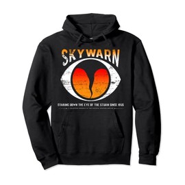 Skywarn - distressed (also available as non-distressed) Pullover Hoodie