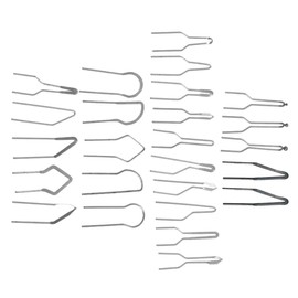 Operitacx 25pcs Wood Burning Tips High Temperature Iron Pyrography Wire Pen Nibs for Woodburning and Metal Welding Professional Replaceable Pyrography Tool Kit with Unique Tips for Precision