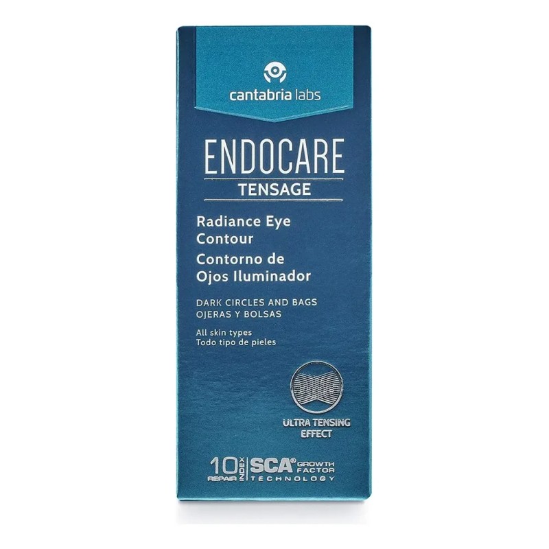 Endocare Tensage contorno de ojos 15 ml | iluminador y
