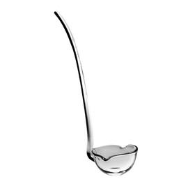 Barski - European Quality - Mouthblown - Glass - Punch Ladle - 14" Long - Made in Europe