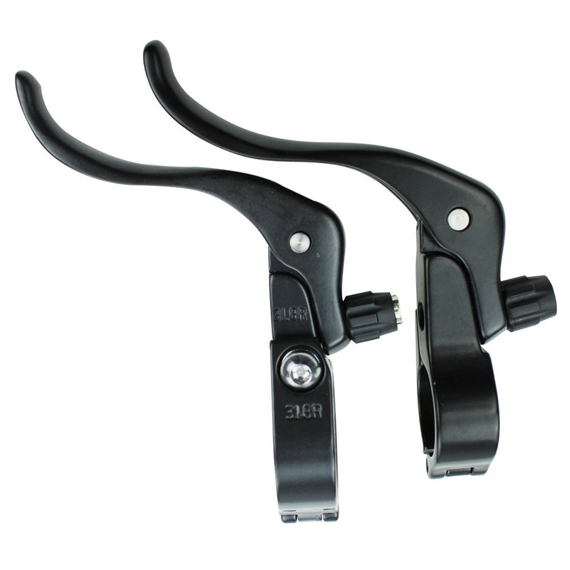 SENQI Bicycle Extension Brake Lever Black 31.8mm