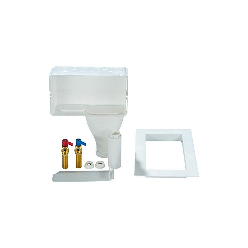 Water-Tite 87349 Right-Hand Drain Wide-Mouth Washing Machine Outlet Box -
