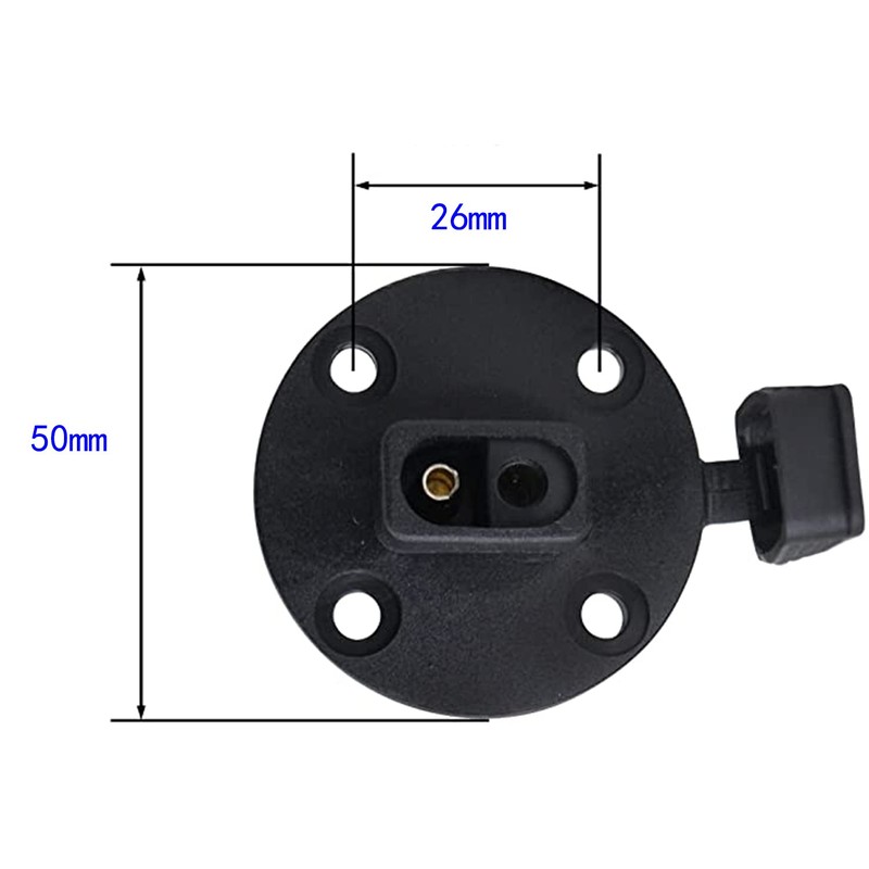 Meiyangjx 60cm 10 AWG Quick Disconnect Panel Extension Cable with