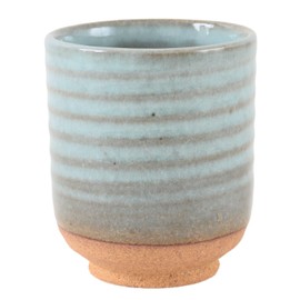 Mino ware Japanese Pottery Yunomi Chawan Tea Cup Traditional Style made in Japan (Japan Import) KSY103 (Milky White)