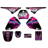 All Years PW 80 Surge Pink Senge Graphics Complete Kit