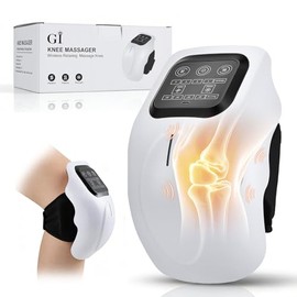4-in-1 Knee Massager with Heat, Red Light, Vibration & Airbag Compression