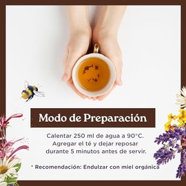 Flor Paz Caja Surtido Variedad Sabores Infusión Herbal Orgánica Artesanal Sustentable Bolsitas