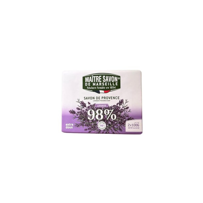 Maître Savon de Marseille - Provence Soap Lavender - Extra