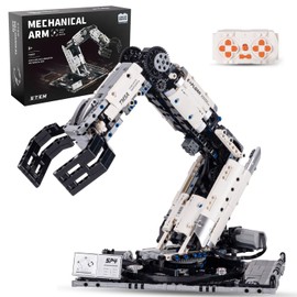 UNCLE BRICK Mechanical Technical Arm Building Blocks Set,Toy Set with Remote Control and 8-Way Control,STEM Educational Toys,Set for Boys and Girls 8-14,Technic Robotic Arm Set for Adult(1029Pcs)