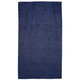 Cocoon 100% Silk Sarong, 110 x 180 cm, Night Blue, midnight blue