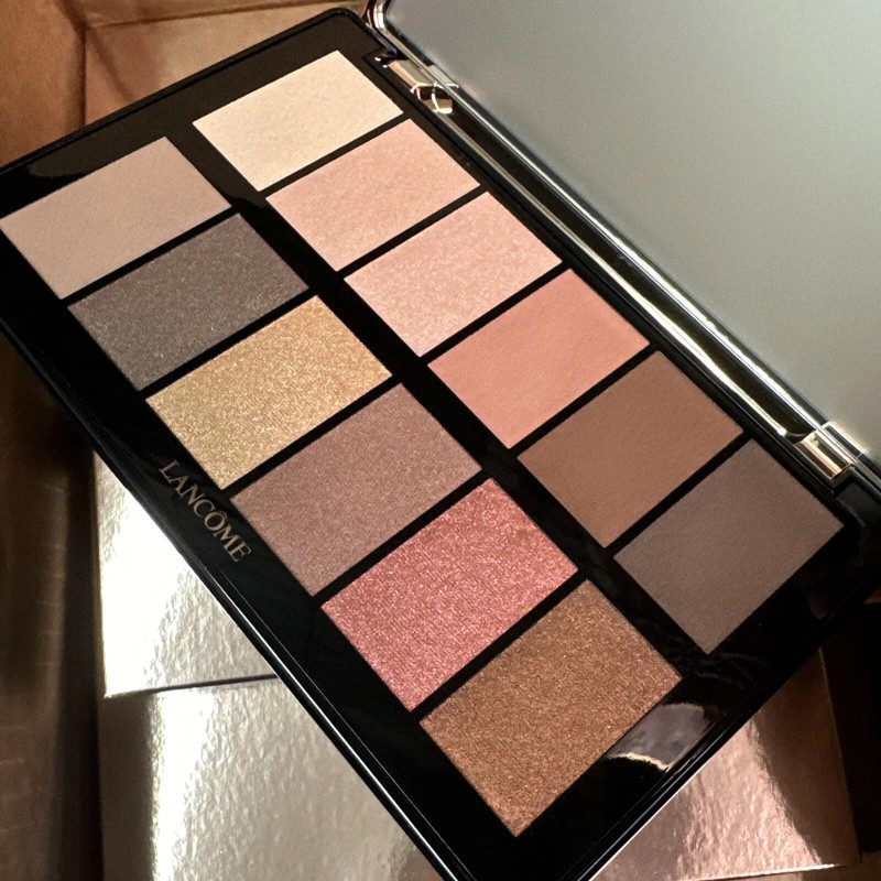 Lancôme Lancome 2024 holiday rose gold Palette 12 EyeShadow Limited