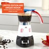 Imusa Special Edition Electric Cuba/Domino themed Espresso Maker, 3 or