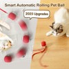 FYNDORS Interactive Rolling Cat Dog Ball, Upgraded Self Moving Toy,