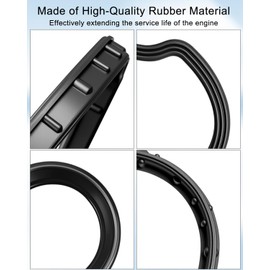 QAGGUM Valve Cover Gasket Fit for Ford F150 Edge Explorer Mustang Transit-150 250 350 Lincoln MKT MKX MKZ MKS Replace VS50814R