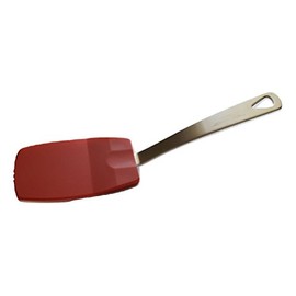 Norpro 18/10 Stainless Steel & Heat-Resistant Flexible Nylon Mini Spatula (1-pack, Red)