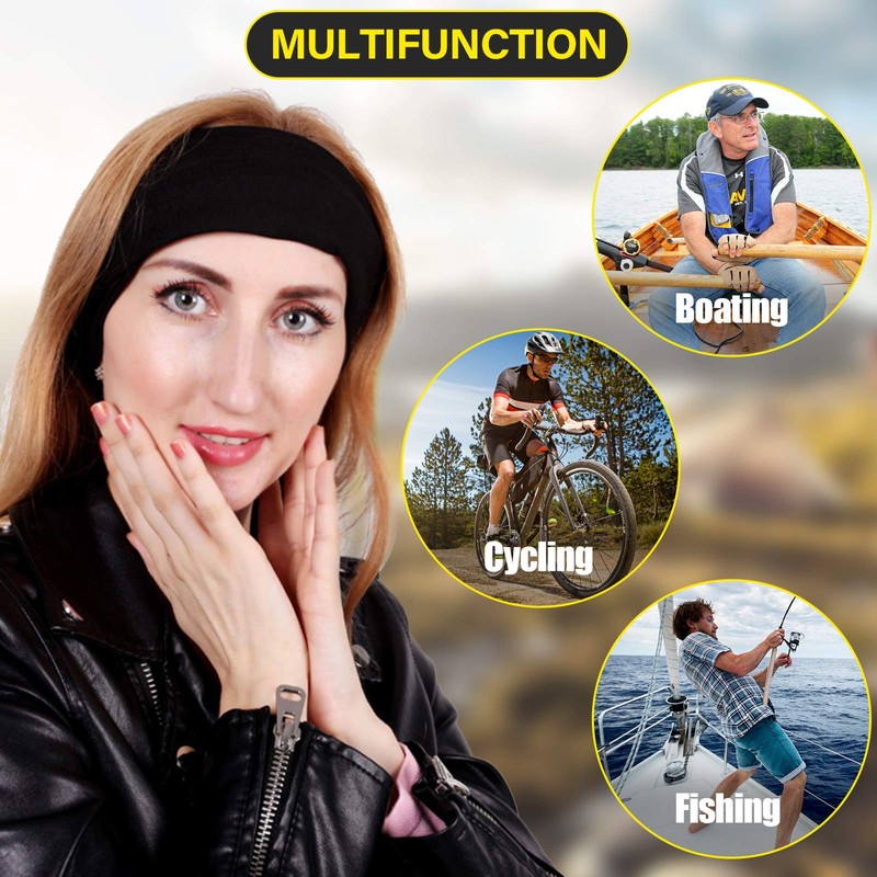 Peicees 6 PC Neck Gaiter Face Mask for Women Men