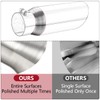 LCGP 3 Inch Inlet Exhaust Tip,3" x 4" x 12",Bolt