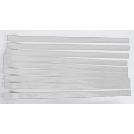 Pro-Tuff Decals 1" Wide Football Helmet Stripe 20 Mil Thick (Pack of 25) Helmet Tape (White)