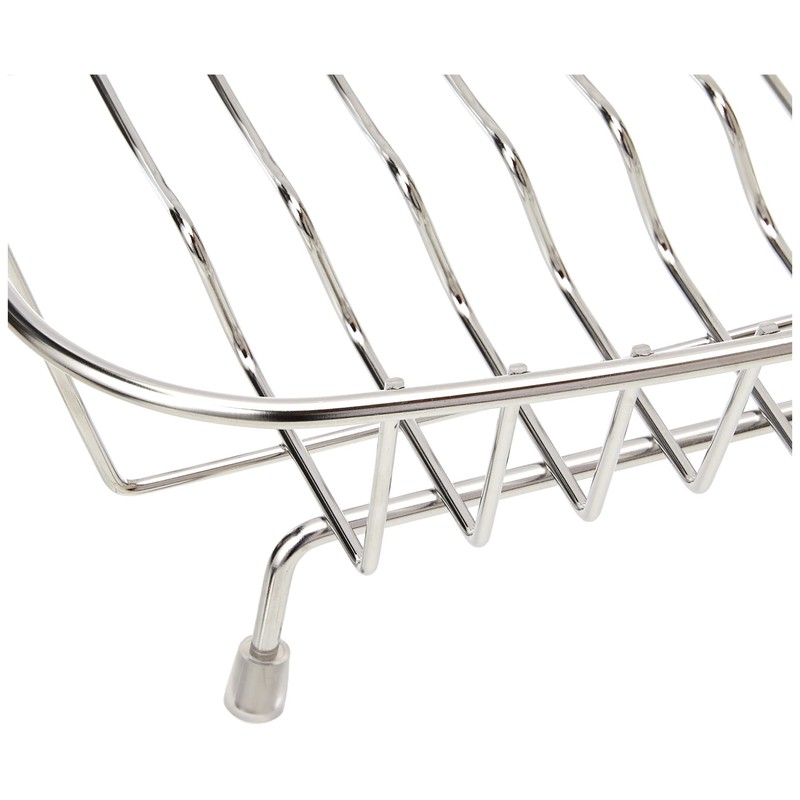 Delfinware Stainless SteelCompact Drainer, Stainless Steel, Silver
