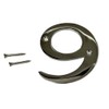 3 Inch Polished Chrome Screw-On Number 9 – Door Numeral