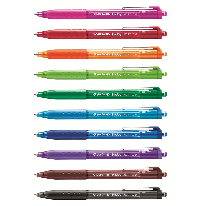 Paper Mate InkJoy 300RT Retractable Ballpoint Pens | Medium Point