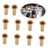 GLEAVI 10pcs Compression Fitting Ferrules Oil Lines Inserts Oil Pipe