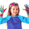 Thinp 2 Pack Kids Art Aprons, Smock with Long Sleeve