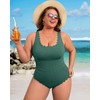Charmo Plus Size Bathing Suit for Curvy Women One Piece
