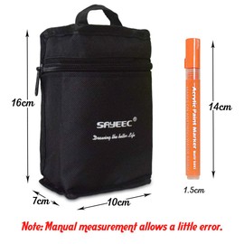 SAYEEC Acrylic Paint Pens Set 24 ColorsMedium Point Paint Markers Art Markers for Rock Painting Wood Canvas Stone Ceramic Glass gifts for painters Photo Album