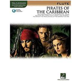 Hal Leonard Pirates of The Caribbean for Flute Book: Instrumental Play-Along - from the Motion Picture Soundtrack