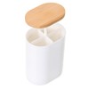 Toothpick Dispenser Toothpick Holder, Pop-Up Automatic Toothpick Dispenser with Easy-Lift