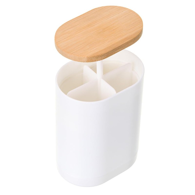 Toothpick Dispenser Toothpick Holder, Pop-Up Automatic Toothpick Dispenser with Easy-Lift