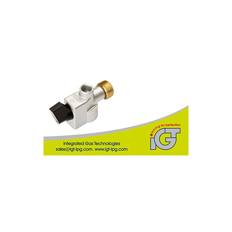 Tezla 21mm Clip On Gas Adaptor to Butane Pigtail 109