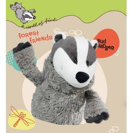 Nici 34679 - Mäppchen zum Ausrollen Dachs Nylon, 19 x 7 x 7 cm