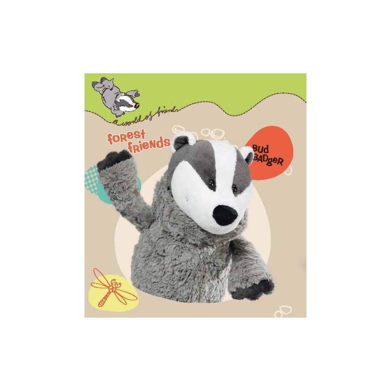 Nici 34679 - Mäppchen zum Ausrollen Dachs Nylon, 19 x