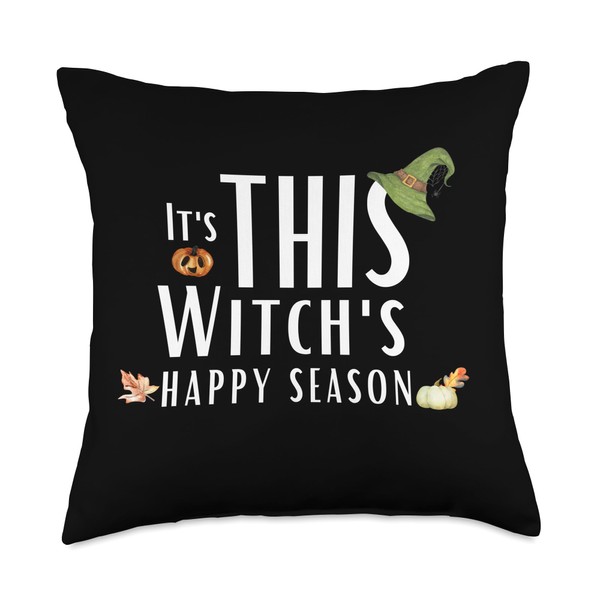 I Love Fall, Mabon and the Autumn Equinox Throw Pillow
